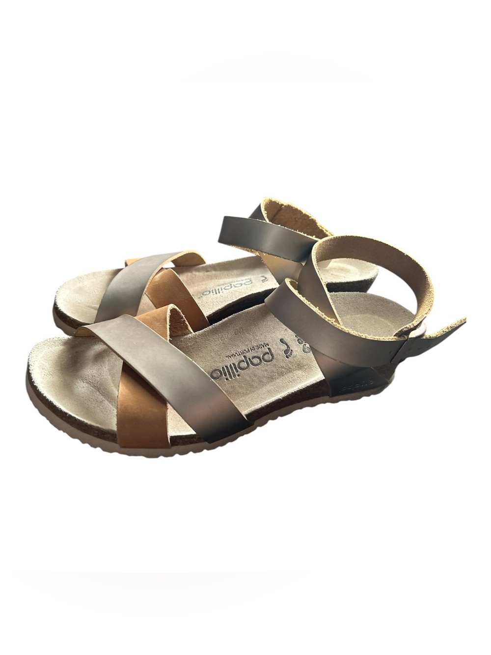 Birkenstock Papillio womens Leather Sandals sz 39 mint condition